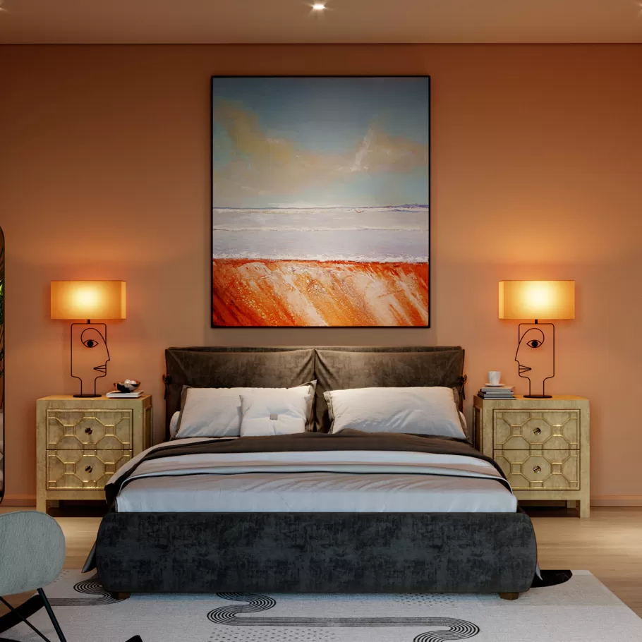 KARE Design Wanddecoratie | Kasten<Schilderij Beach View 150x130cm