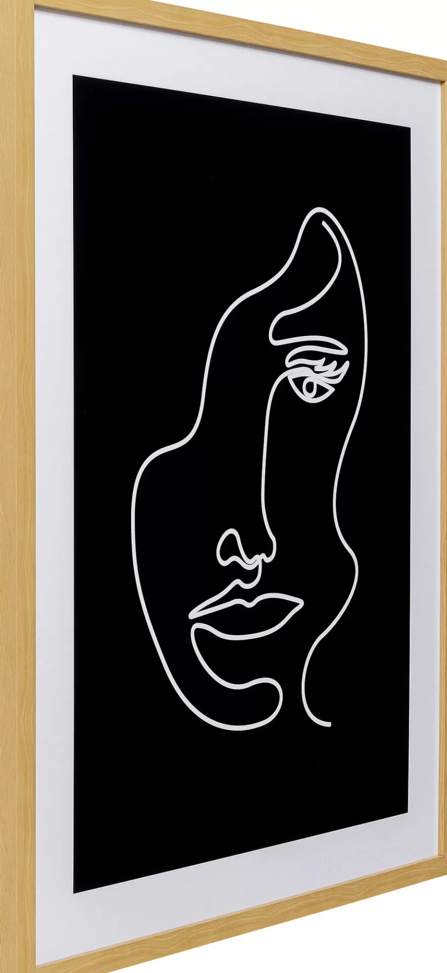 KARE Design Wanddecoratie | Kasten<Schilderij Faccia Arte Woman 60x80cm