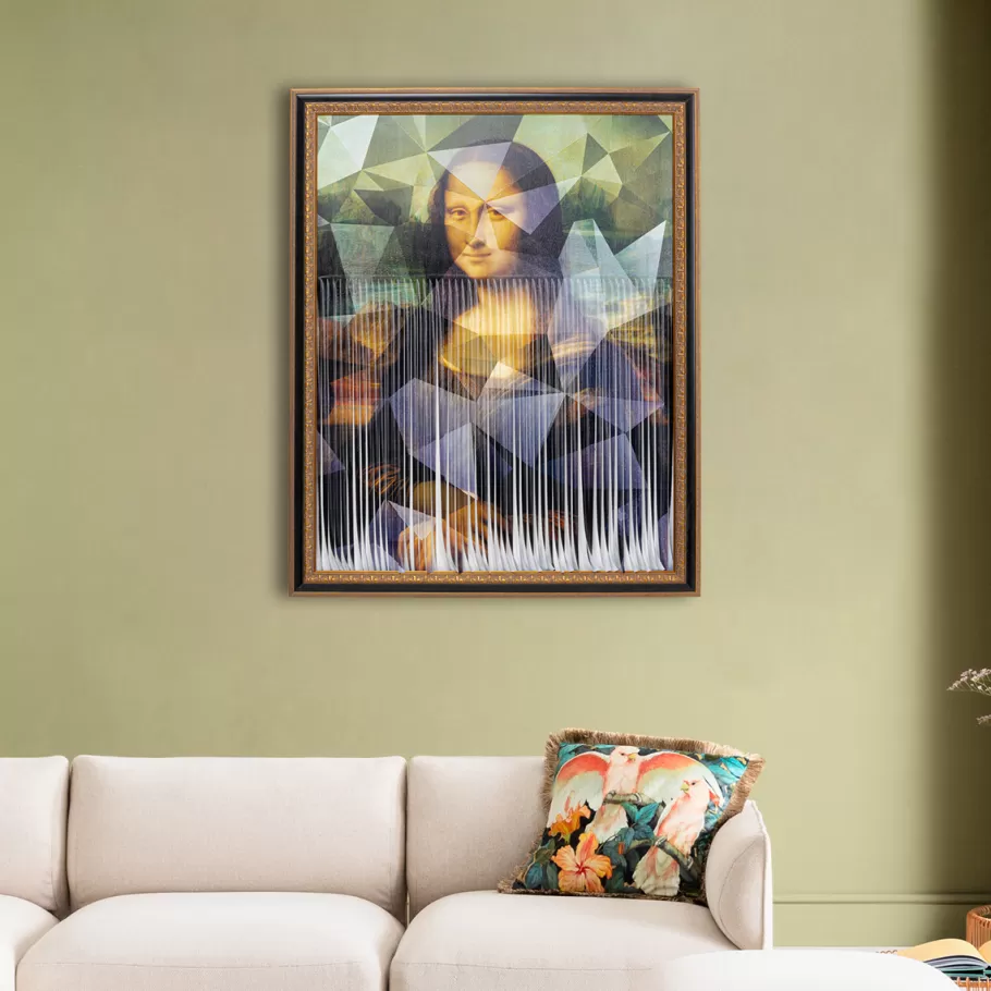 KARE Design Wanddecoratie | Kasten<Schilderij Ma-de-moi-selle Lisa 130x163cm