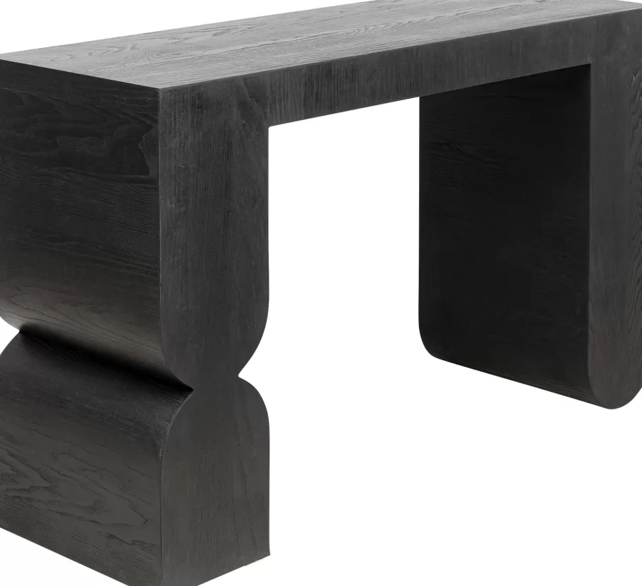 KARE Design Kasten | Lage Kasten & Dressoirs<Sidetable Curve Black 120x76cm