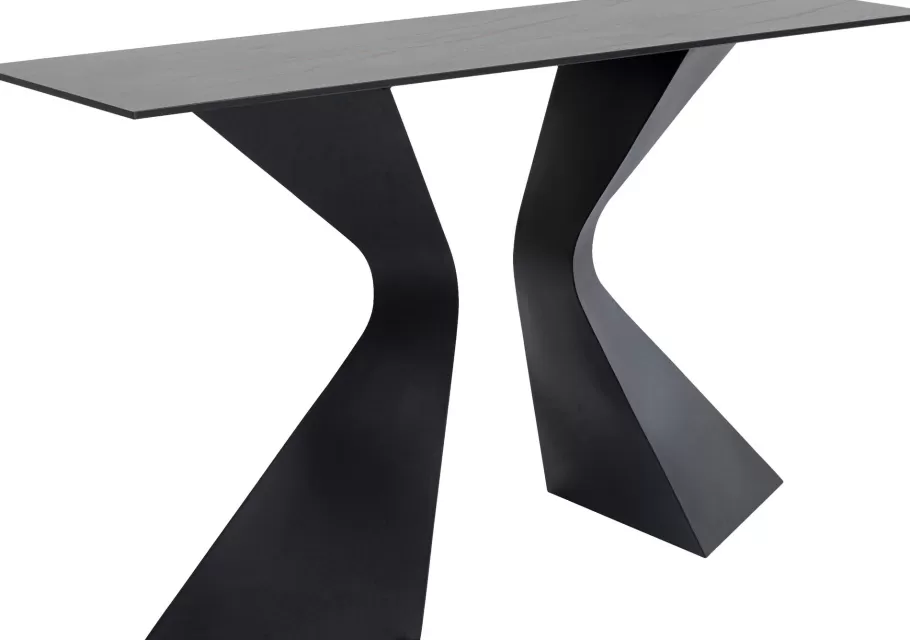 KARE Design Tuinmeubelen<Sidetable Gloria Black Ceramik 140x81cm