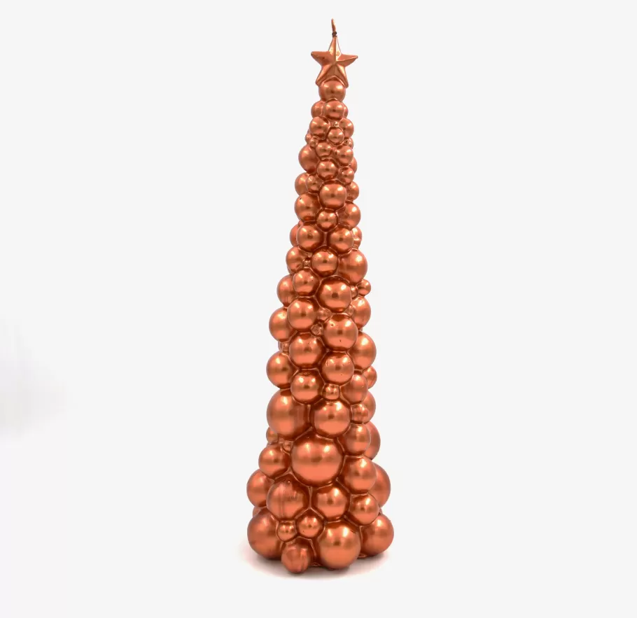 KARE Design Kasten<SMAQQ A Bubbly Xmas Candle Tree 47CM Copper