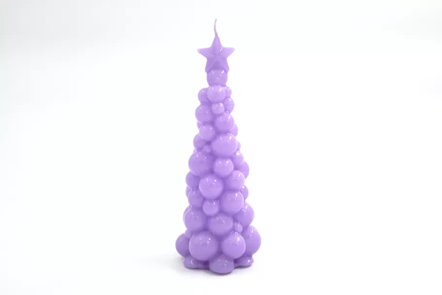 KARE Design Kasten<SMAQQ A Bubbly Xmas Candle Tree 21CM Loving Lila