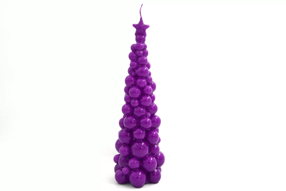 KARE Design Kasten<SMAQQ A Bubbly Xmas Candle Tree 30CM Perfect Purple