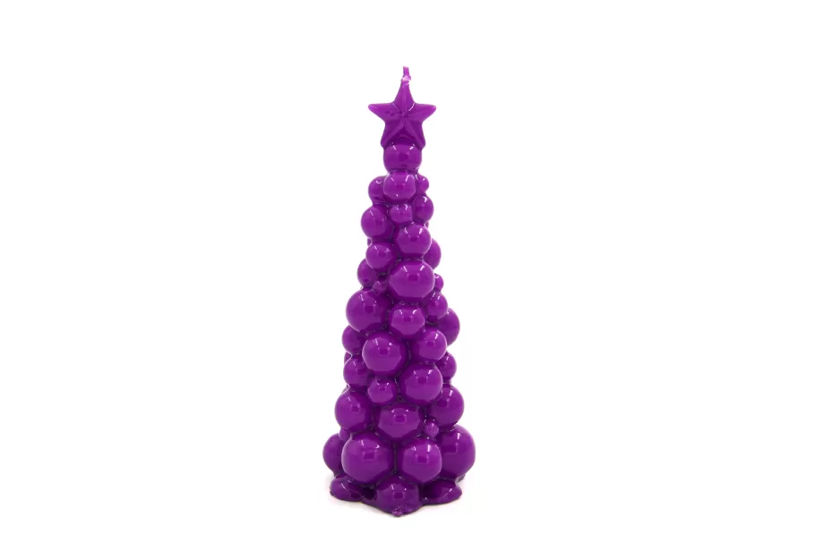 KARE Design Kasten<SMAQQ A Bubbly Xmas Candle Tree 21CM Perfect Purple