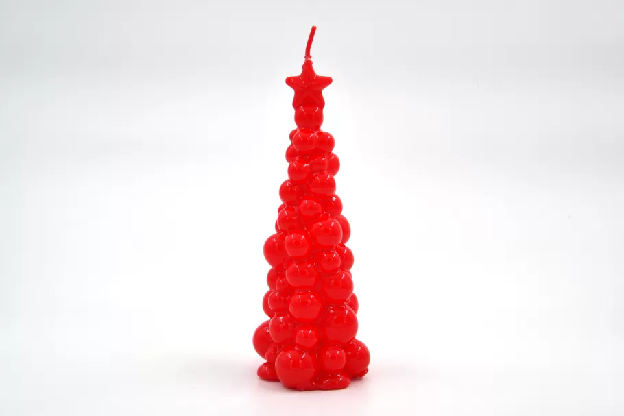 KARE Design Kasten<SMAQQ A Bubbly Xmas Candle Tree 21CM Radiant Red