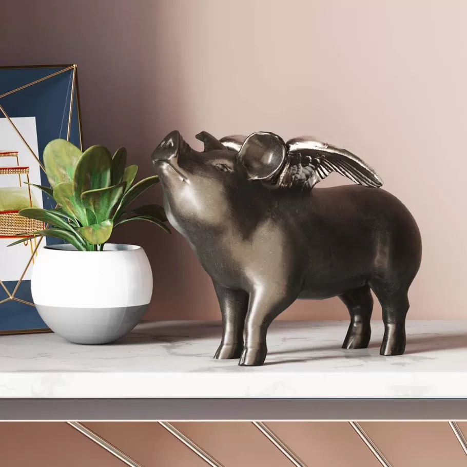 KARE Design Woondecoratie | Kasten<Spaarpot Rockstar Pig