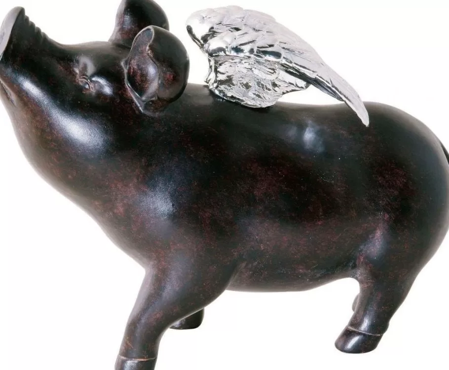 KARE Design Woondecoratie | Kasten<Spaarpot Rockstar Pig