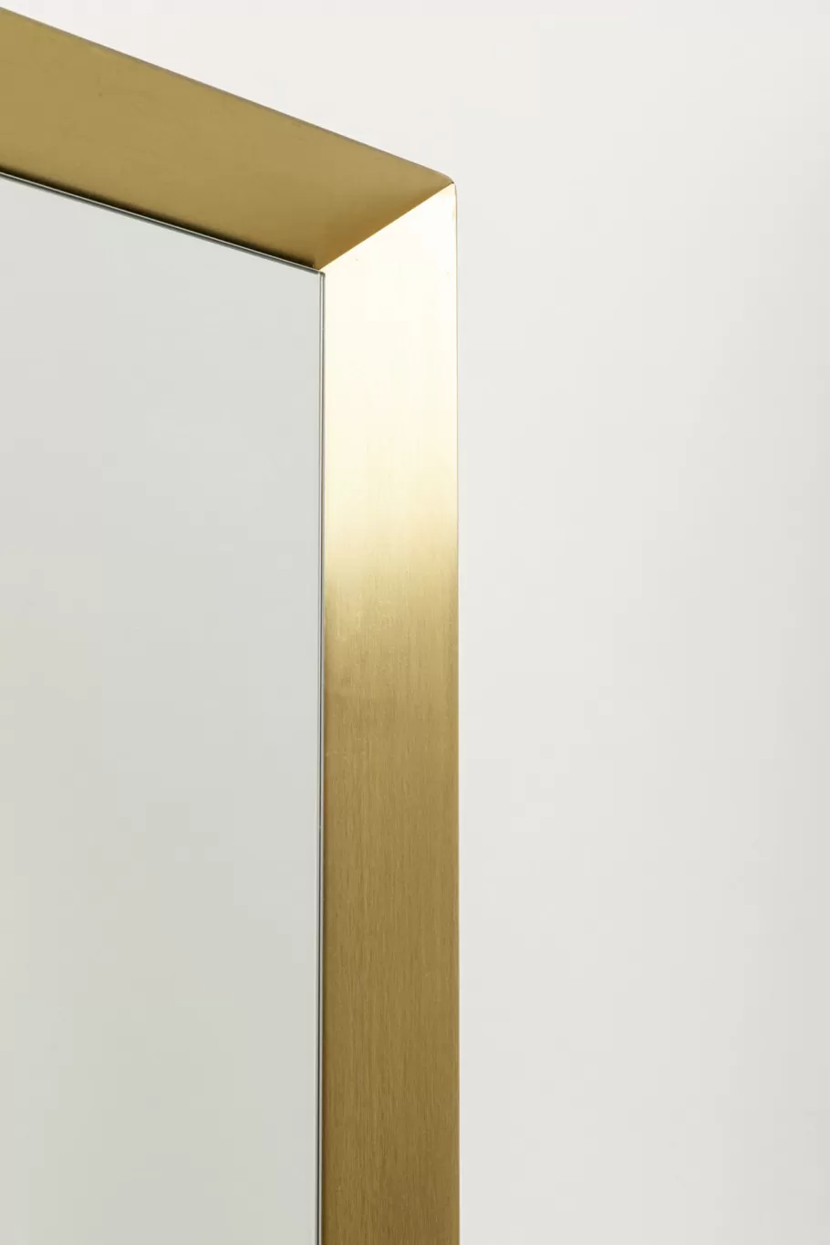 KARE Design Spiegels | Kasten<Spiegel Arezzo Brass 70x200cm