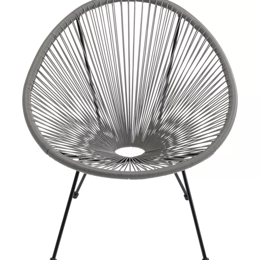 KARE Design Kasten | Fauteuils<Stoel Acapulco Grijs