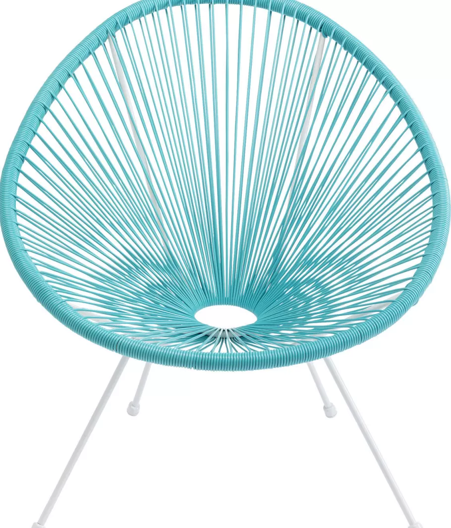 KARE Design Kasten | Fauteuils<Stoel Acapulco Turquois