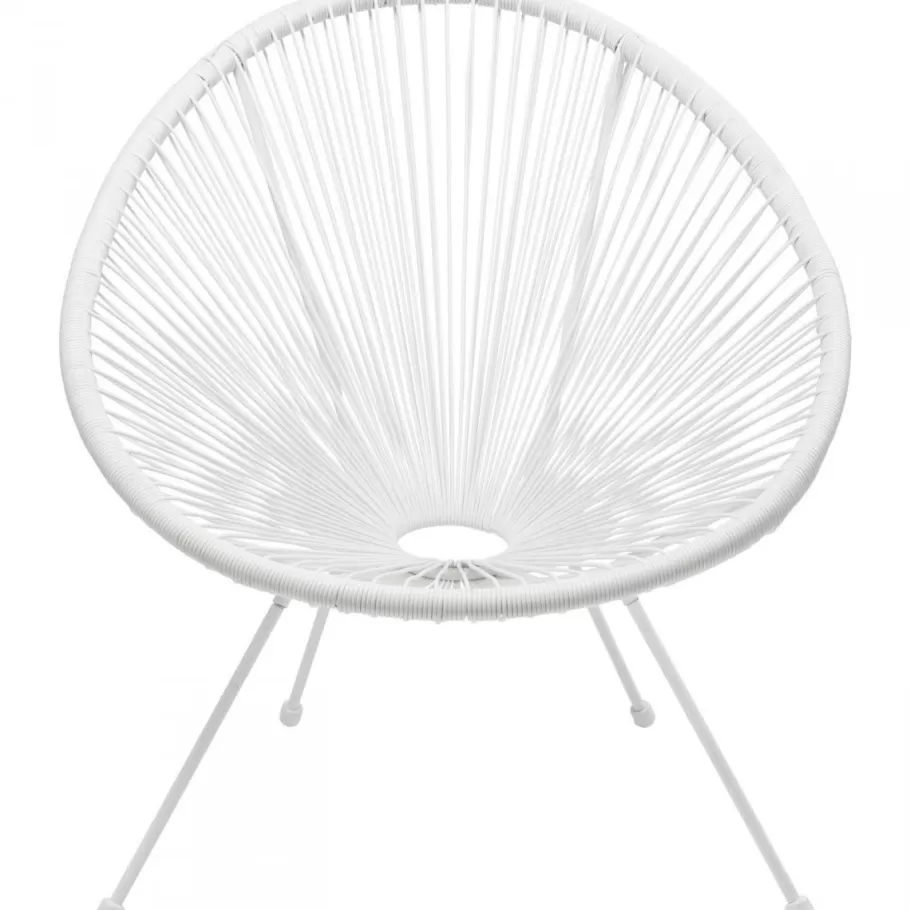 KARE Design Kasten | Fauteuils<Stoel Acapulco Wit