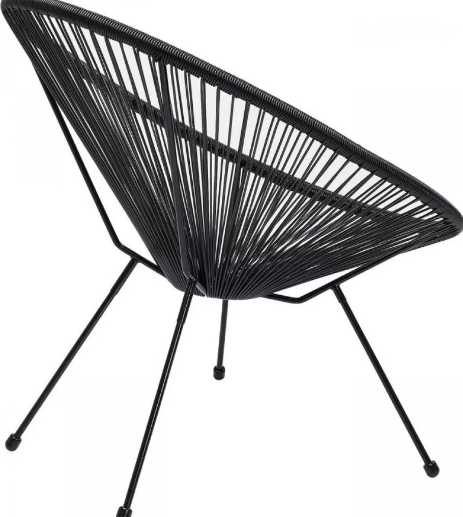 KARE Design Kasten | Fauteuils<Stoel Acapulco Zwart