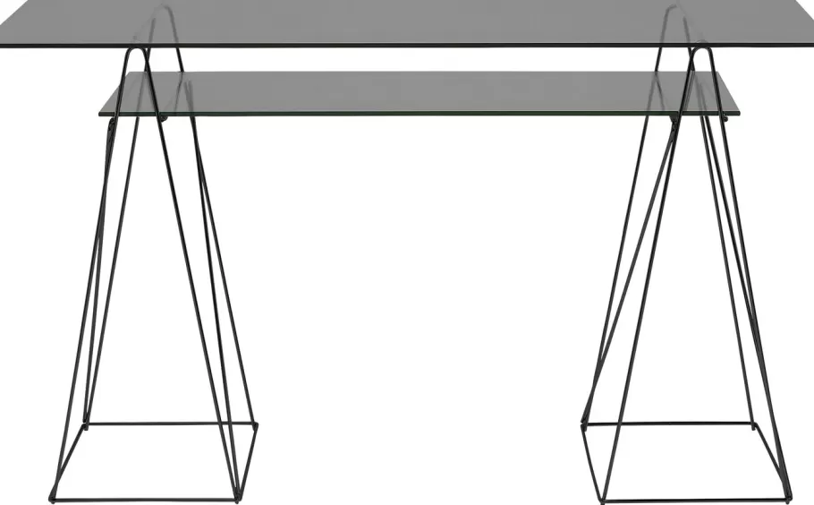 KARE Design Kasten | Tafels<Tafel Onderstel Polar (pair) Black 31x49cm