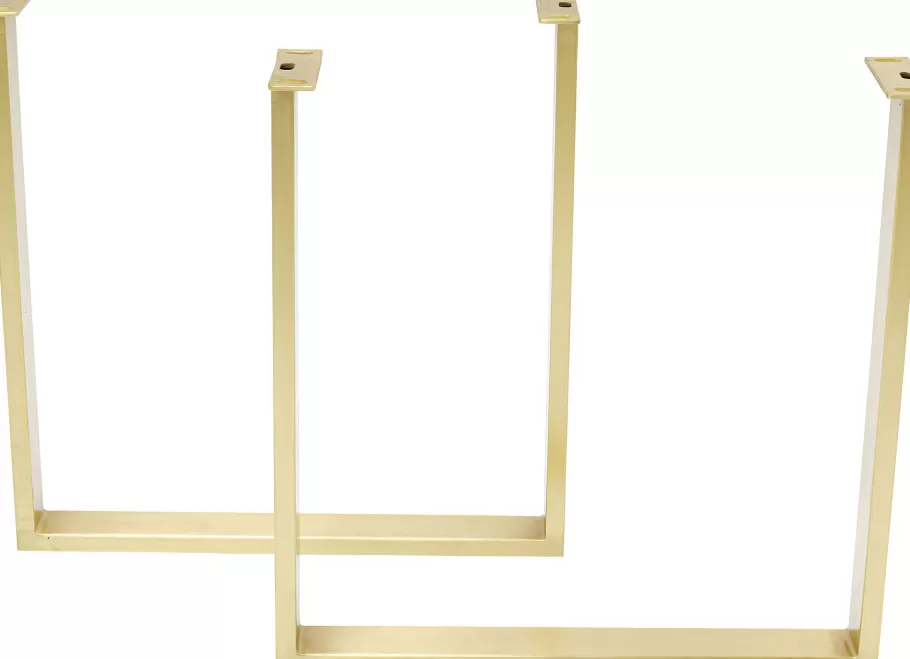 KARE Design Kasten | Tafels<Tafel Onderstel Tavola Brass (Set Van 2)