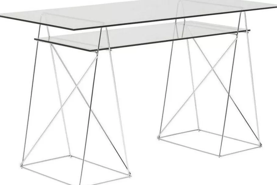 KARE Design Kasten | Tafels<Tafel Polar Chroom 8mm ESG