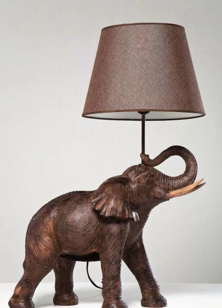 KARE Design Tafellampen | Kasten<Tafellamp Animal Olifant Safari