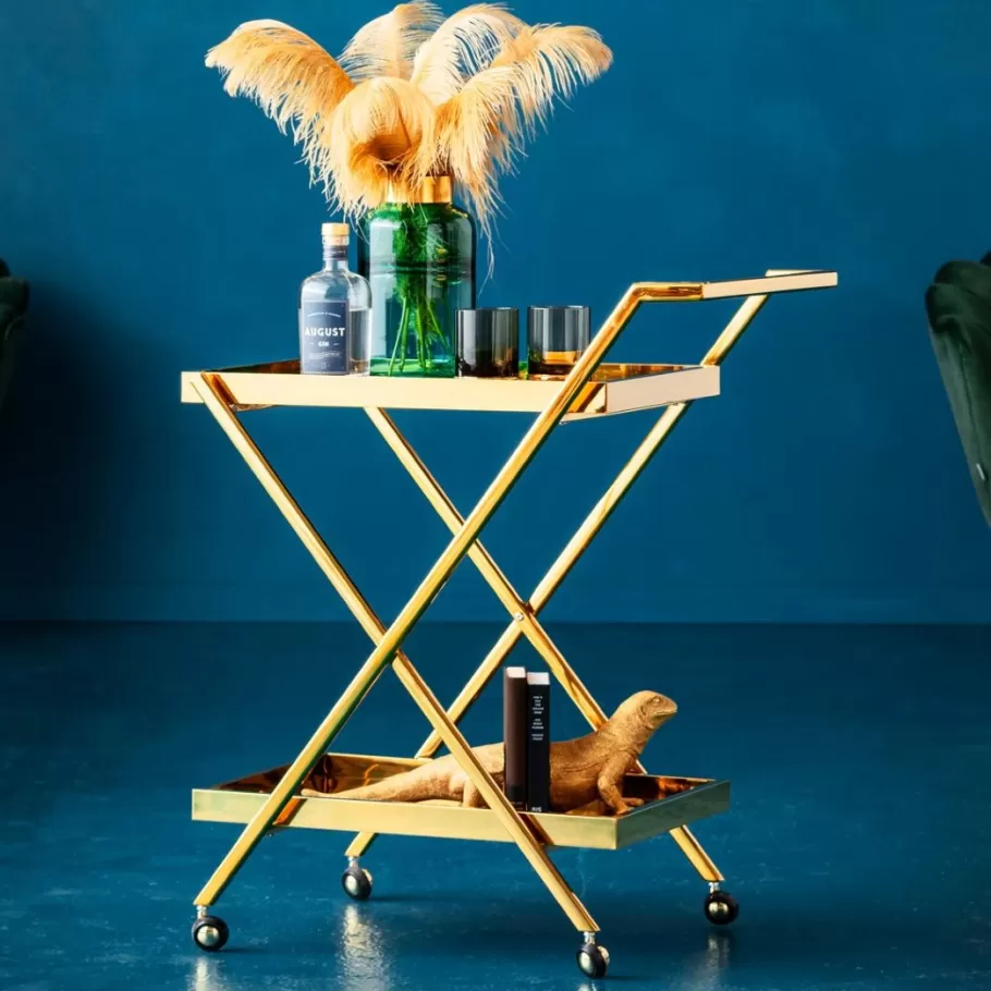 KARE Design Bars | Kasten<Trolley Casino Goud