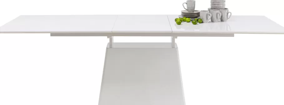 KARE Design Kasten | Tafels<Uitschuifbare Eettafel Benvenuto White 200(50)x110cm