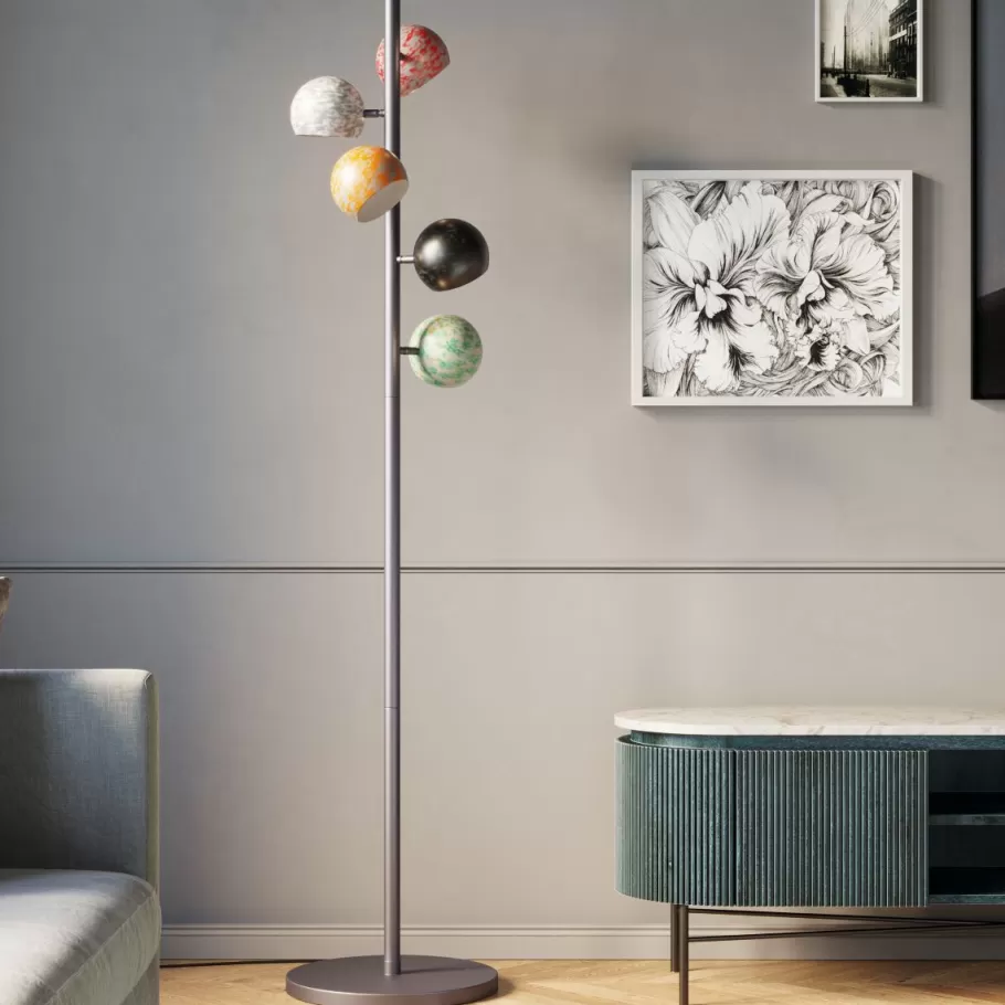 KARE Design Vloerlampen | Kasten<Vloerlamp Calotta Antico 5er