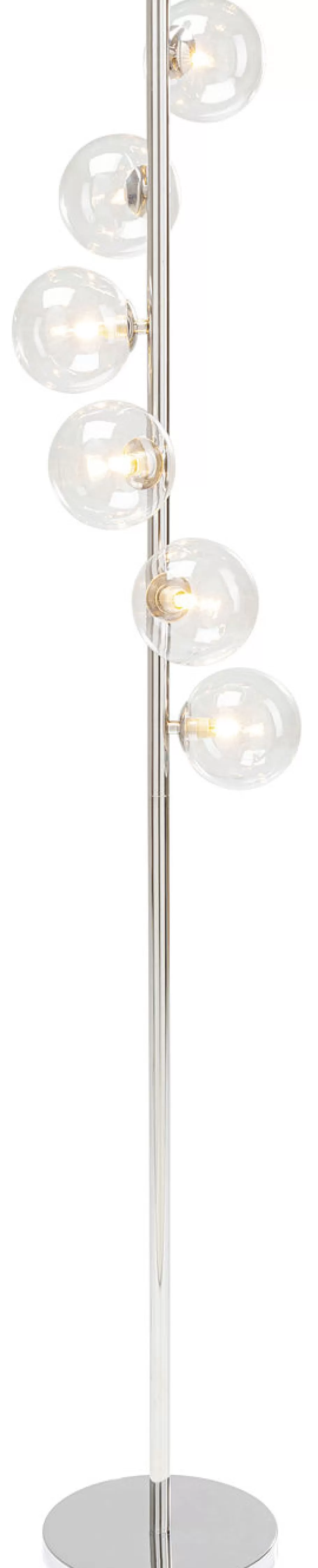 KARE Design Vloerlampen | Kasten<Vloerlamp Scala Balls Chroom 160cm