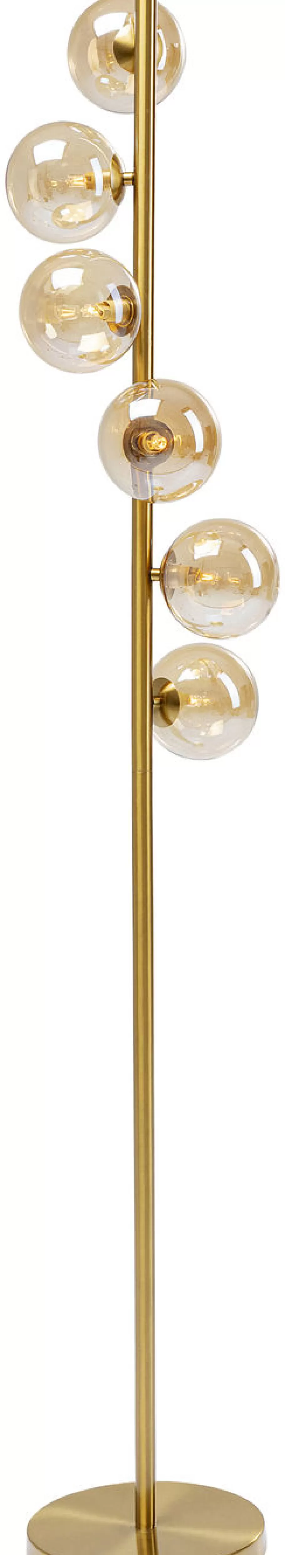 KARE Design Vloerlampen | Kasten<Vloerlamp Scala Balls Messing 160cm