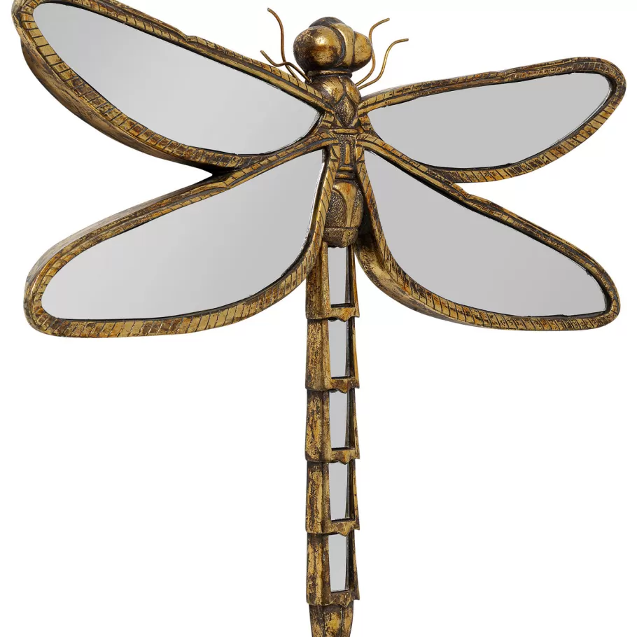 KARE Design Wanddecoratie | Kasten<Wanddecoratie Dragonfly Spiegel 71cm