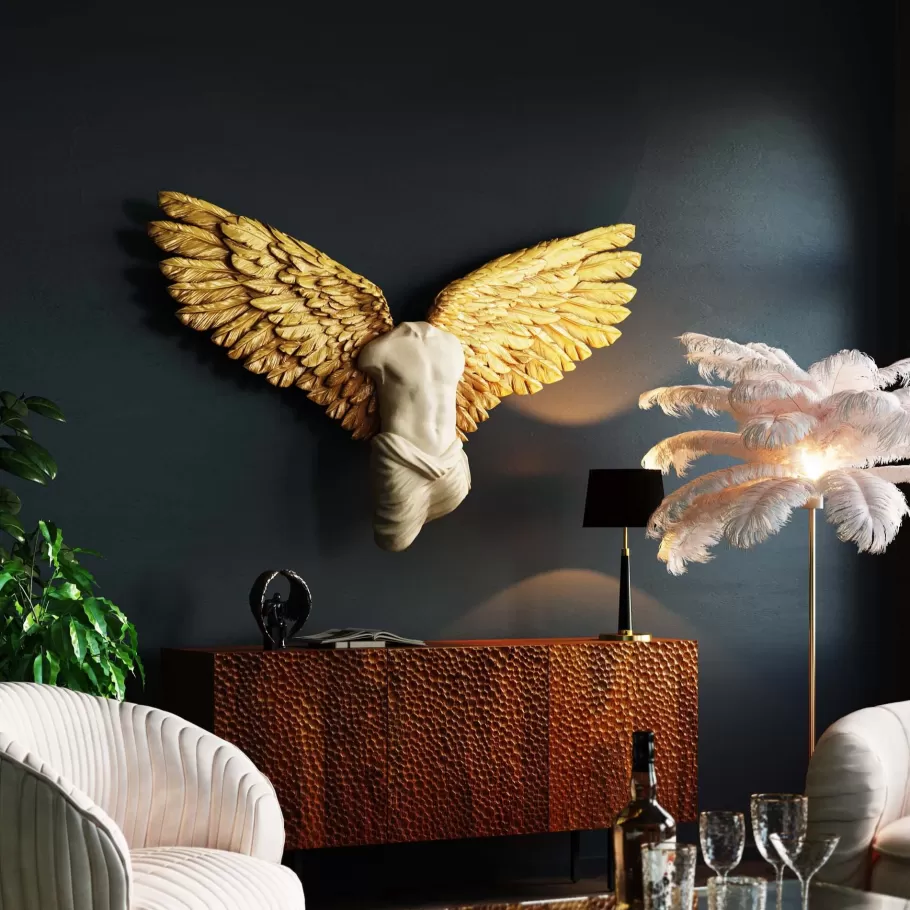 KARE Design Wanddecoratie | Kasten<Wanddecoratie Guardian Angel Male 124x71cm