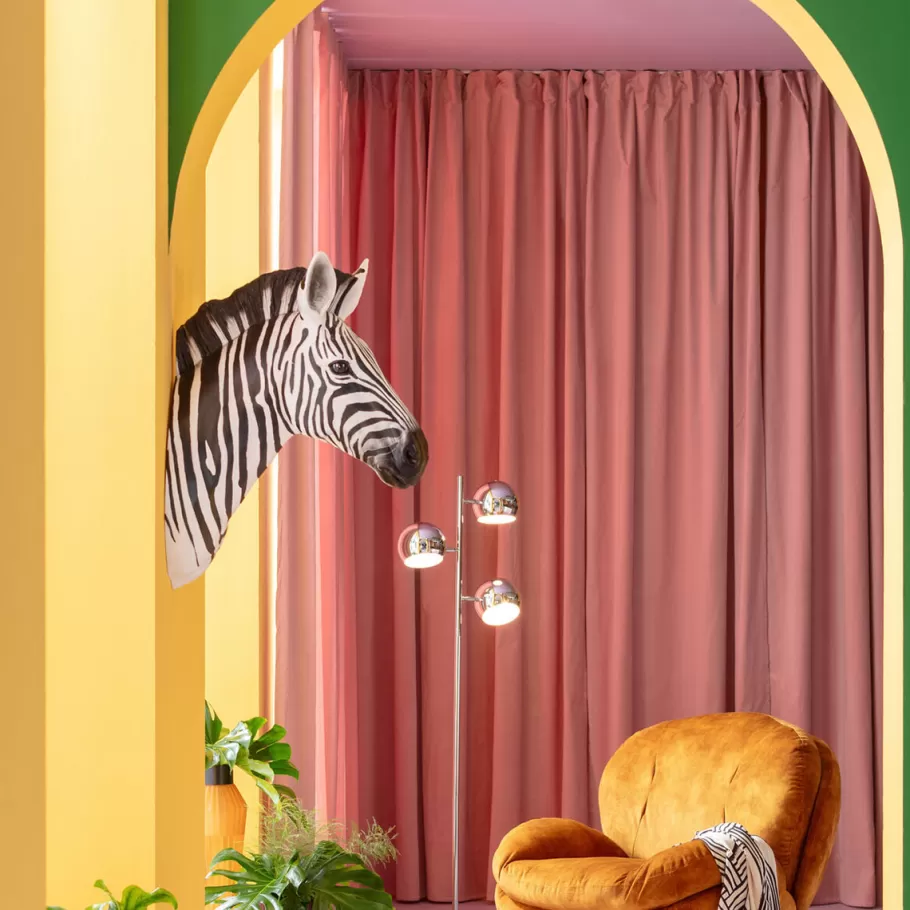 KARE Design Wanddecoratie | Tuinmeubelen<Wanddecoratie Zebra 33x78cm