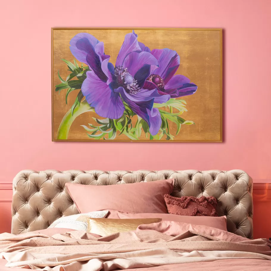 KARE Design Wanddecoratie | Kasten<Wandfoto Foto Violet 150x100cm