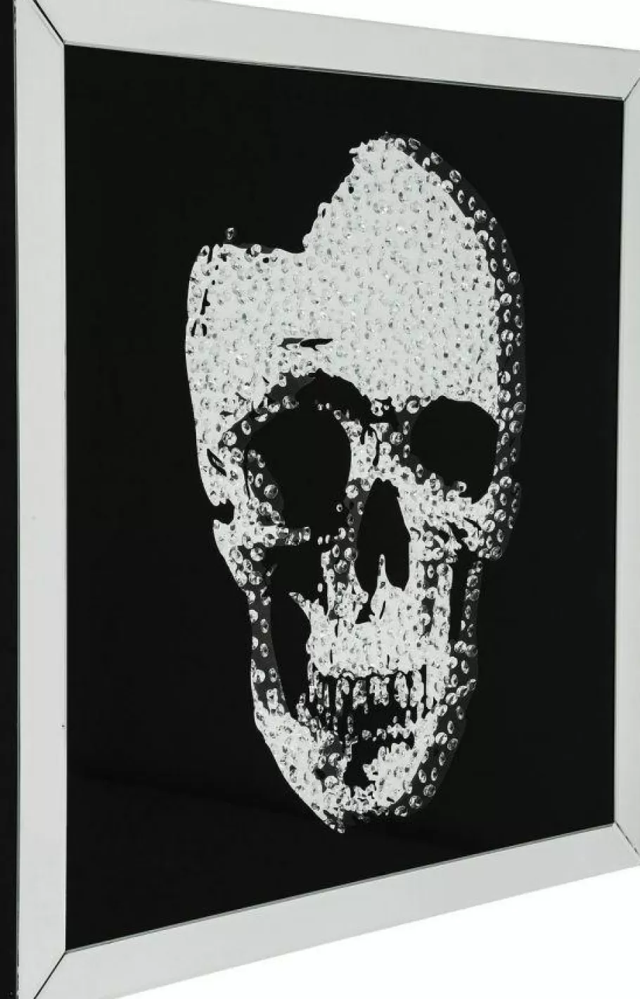 KARE Design Wanddecoratie | Kasten<Wandfoto Skull 100x100cm