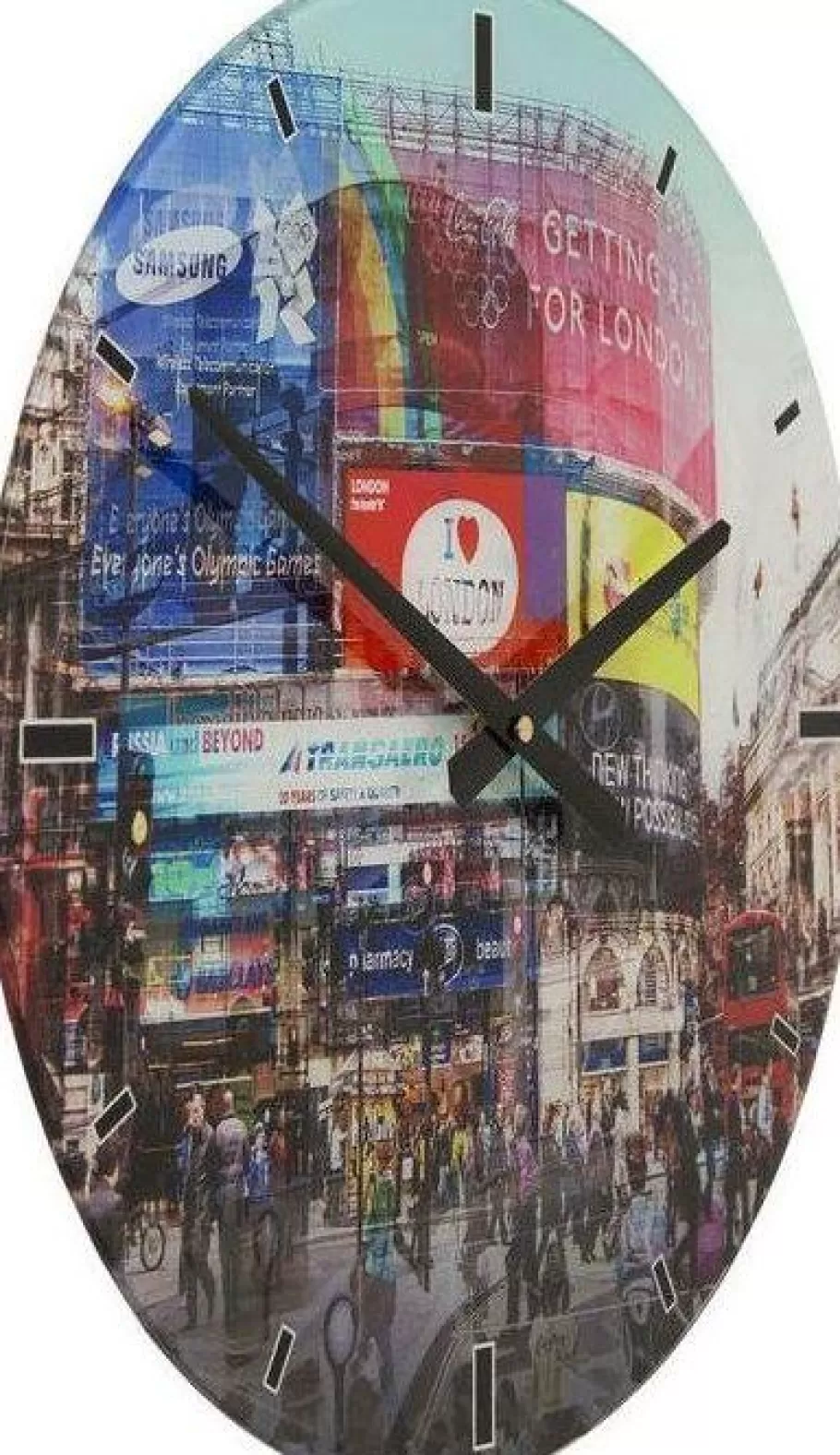 KARE Design Woondecoratie | Kasten<Wandklok Piccadilly Circus Ø40cm