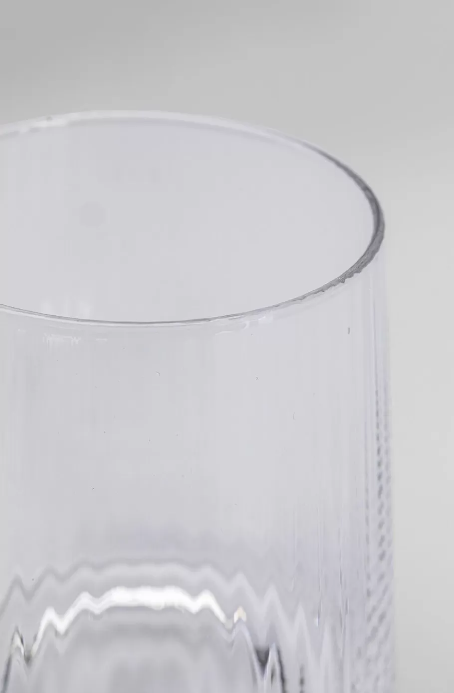 KARE Design Servies & Tafelaccessoires | Kasten<Waterglas Riffle 11cm