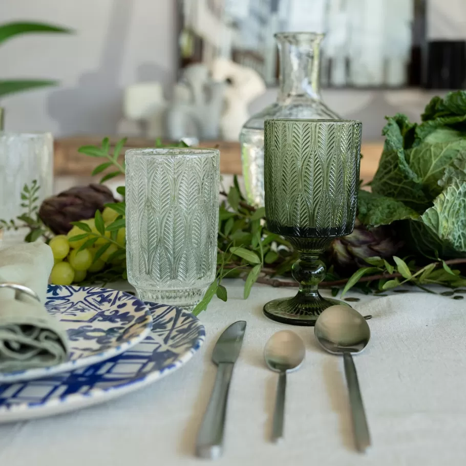 KARE Design Servies & Tafelaccessoires | Kasten<Wijnglas Fogli Green