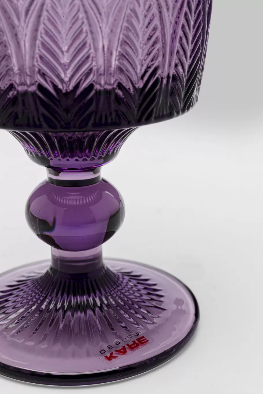 KARE Design Servies & Tafelaccessoires | Kasten<Wijnglas Fogli Purple