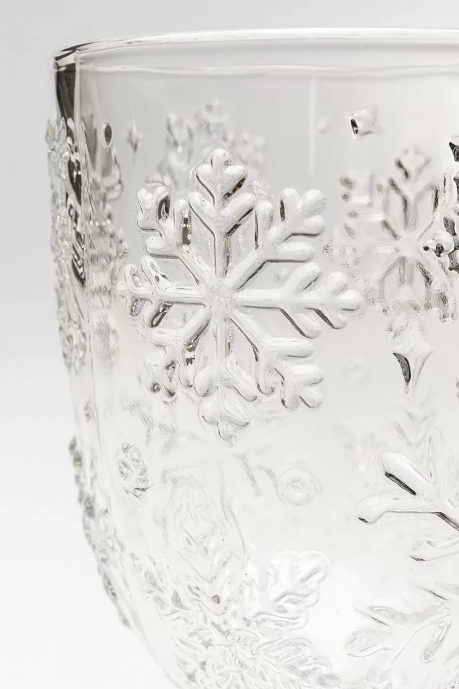 KARE Design Servies & Tafelaccessoires | Kasten<Wijnglas Ice Flowers Clear